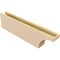 Ekena Millwork 4in. W x 8in. H x 32in. L Huntington Woodgrain TimberThane Rafter Tail, Primed Tan RFTUR04X08X32HUNRCPR - alternate 3